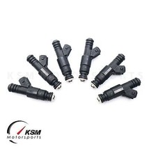 6 X 1400cc Fit Bosch Benzin Injektoren für Ford Ba Bf XR6 Turbo 133lb EV6 FPV - £264.43 GBP