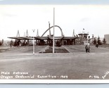 RPPC Main Entrance Oregon Centennial Exposition Portland OR UNP Postcard... - £3.85 GBP