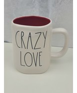 Rae Dunn Crazy Love Coffee Mug Red Interior NEW / FREE SHIPPING - $445.49 MXN
