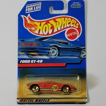 2000 Hot Wheels  FORD GT-40 Red w/Spoke Wheels #27104 Collector #139 - £4.60 GBP
