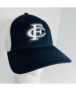 New Era FC Logo Fitted Baseball S M Hat Cap Embroidered Blue White - $385.54 MXN