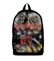 IRON MAIDEN- Rocksax Number of the Beast Classic Backpack ~New~ - £33.14 GBP