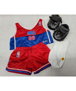 Build A Bear Basketball Jersey Outfit Shorts Top Socks Medal Cleats Shoe... - $12.97