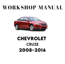 Chevrolet Chevy Cruze J300 2008 - 2016 Service Repair Workshop Manual - £5.60 GBP