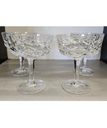 King Edward by Gorham Champagne Coupe/Tall Sherbet Glasses Set of 4 - £43.90 GBP