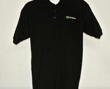 NVIDIA Tech Employee Uniform Polo Shirt Black Size L Large NEW - $25.49