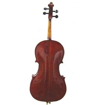 Merano Oil Varnished Flamed Orchestra Ebony Fitted Cello,Bow,Bag ~ 1/4 - £558.25 GBP