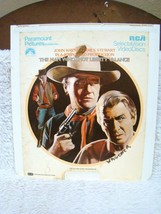 CED VideoDisc The Man Who Shot Liberty Valance (1962) Paramount Pics, RCA Select - £5.15 GBP