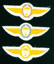 CIRCA 1966-1983, GERMANY, NAVY, PARA WINGS, SUMMER, PARACHUTIST, COMPLET... - $279.59 MXN