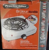 Proctor Silex Durable Fifth Burner – Used Once – Handy Portable Electric - £23.73 GBP