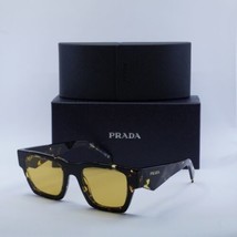 PRADA PRA06S 16O10C Tortoise Black Malt/Yellow 50-21-145 Sunglasses New Authe... - £245.63 GBP