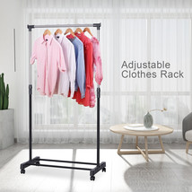Laundry Clothes Storage Drying Rack Floor Standing Hanger Garment Coat H... - $58.99