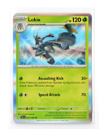 Pokemon TCG: Lokix 021/193 Holo Rare - Paldea Evolved - Game Freak Ninte... - $2.04 CAD