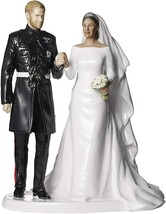 Royal Doulton Prince Harry &amp; Meghan Royal Wedding Day Figurine HN5929 LE NEW - £263.86 GBP
