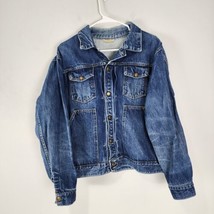 VTG Buckaroo by Big Smith Denim Jean Trucker Jacket Adult 42 - Modified? - £176.51 GBP