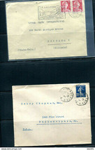 France 1913/1959 2 covers to USA 12315 - £7.78 GBP