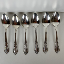 Oneida Chalice-Harmony Teaspoon Flatware Lot of 6 Spoons Silverplate - $16.14