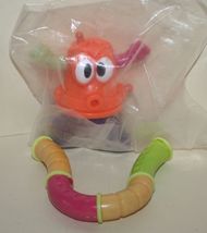 1997 McDonalds Nickelodeon Tangle #6 Orange Twist A Zoid Unused - $3.75