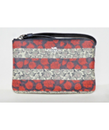 Coach  Stripes Corner Zip Wristlet F30208 Americana Floral NWT rare - $53.42 CAD