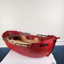 Playmobile 2003 Geobra Noah Ark Red Boat NO TOP - £20.58 GBP