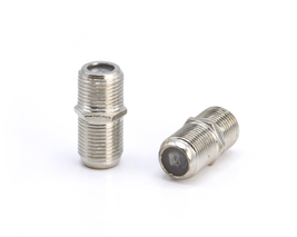 Cable Extension Coupler Connects Two Coaxial Video Cables, for Coax F81 ... - $16.17
