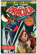 The Tomb of Dracula 26 FN 5.5 Marvel 1974 Bronze Age Gene Colan Gil Kane - £11.86 GBP