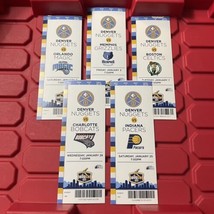 Denver Nuggets NBA Basketball 5 Ticket Stub Lot G Celtics Magic Pacers 2... - $18.50 CAD