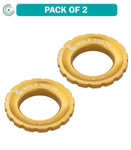Pack of 2 Wolf Tooth CenterLock Lockring - Gold - £42.31 GBP