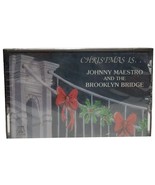 Christmas Is... Johnny Maestro &amp; The Brooklyn Bridge 1989 Album Cassette... - £7.77 GBP