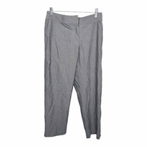 Women&#39;s Jones New York Tapered Gray Ankle Crop Dress Pants size 8 Petite - £9.46 GBP