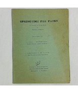 Vintage 1940&#39;s East Stroudsburg Pa Junior High School Play Performance P... - $16.85 CAD
