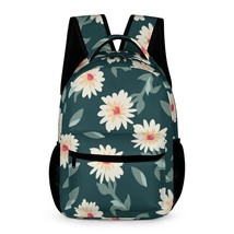 Mondxflaur Retro Floral Backpacks for School Kids Teen Lightweight 16.2inch - £27.93 GBP