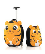 Lightweight and Portable Rolling Suitcase for Children-Yellow - Color: Y... - $1,596.25 MXN