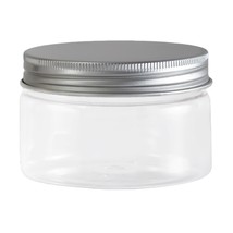 Life Of The Party Clear Jar with Silver Lid 4oz- 61523 - £13.86 GBP