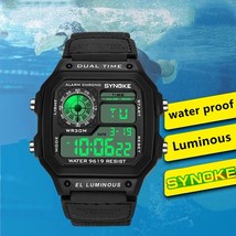 PAReloj Deportivo Digital Men&#39;s Watches 50M Waterproof Sports Watch Stainless St - £23.49 GBP