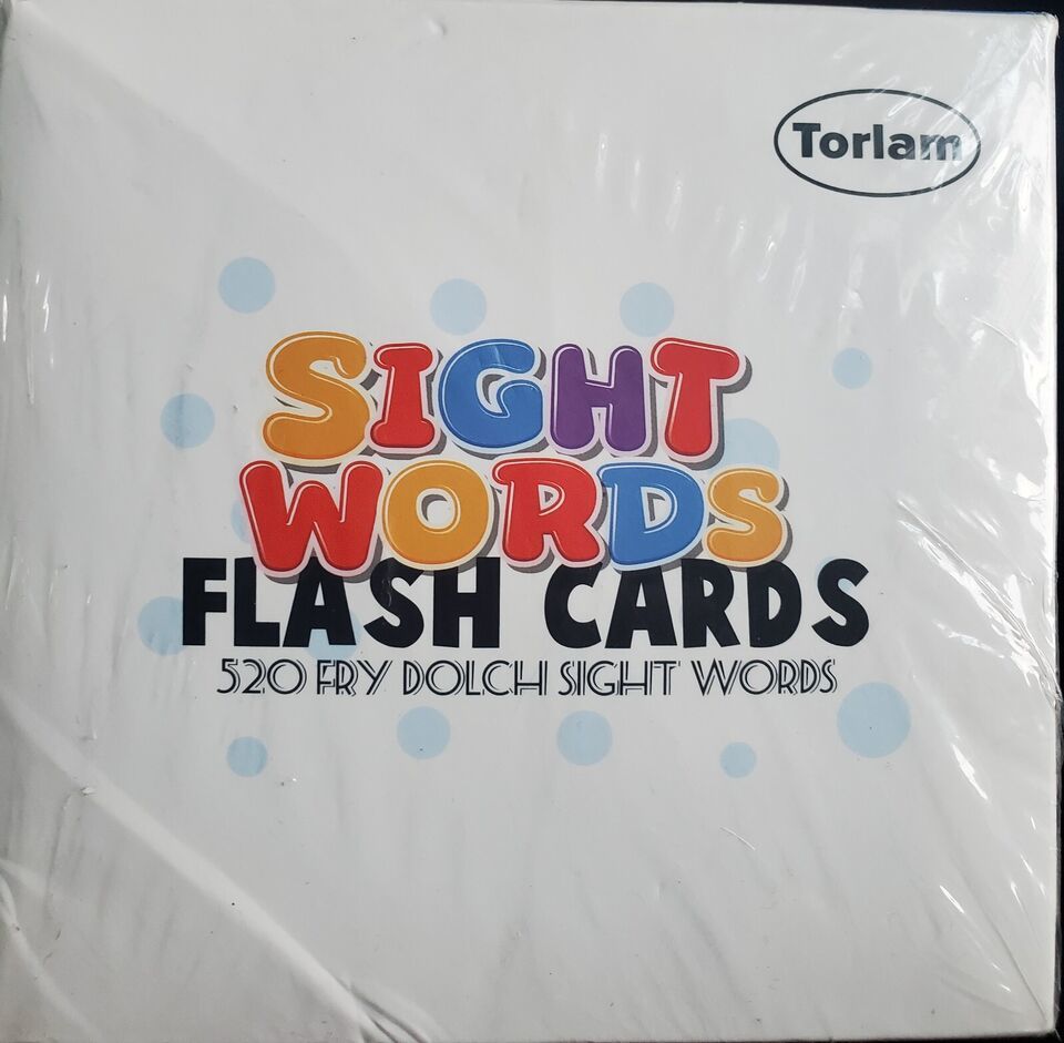 Sight Words &amp; Phonics Flash Cards for Kids, Learn 65 Phonics &amp; 520 Sight... - $38.97