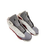 Nike Air Jordan XIII Retro Flint Grey White Red Sneakers Youth Size 5Y 2014 - £34.04 GBP