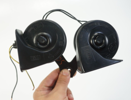 07-2015 jaguar x150 xkr xk left right low and high tone signal horn set oem - $65.87
