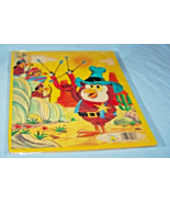 Tee Pee Toys Frame-Tray Puzzle-No. 1212-Birds as Sheriff, Braves w/Arrows - $13.72 CAD