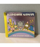 Vintage Sanrio 1984 Rainbow Circus Metallic Foil Mini Sticker Book - £94.81 GBP