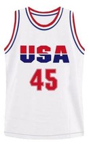 Donald trump  45 team usa custom basketball jersey white   1 thumb200