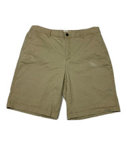 A New Day Women Size 12 (Measure 32x9) Beige Chino Bermuda Shorts - $9.17