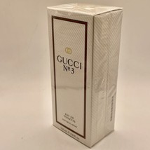Gucci 3 By Gucci Edt For Women Spray 120 Ml / 4 Oz Rare Vintage, New & Sealed - $495.00