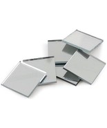 Mirror Tile Squares 1/2&quot; x 1/2&quot; inch Square Shape REAL GLASS MIRRORS dis... - $360.61 MXN