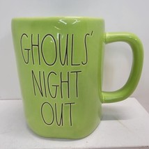 Rae Dunn 2021 Green Halloween Mug Ghouls’ Night Out New Artisan Collection - £10.78 GBP