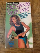 Denise Austin 30 Minute Target Toner Vhs 1988-TESTED-RARE VINTAGE-SHIPS N 24 Hrs - £15.05 GBP