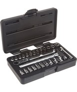 27 Pc. 1/4 Drive 6 Pt. Pass-Thru? Mechanics Tool Set, Standard Sae/Metric - - £46.98 GBP