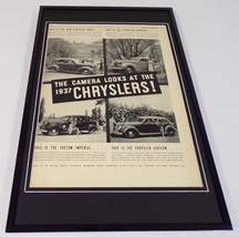 1937 Chrysler Royal / Imperial Framed 11x17 ORIGINAL Vintage Advertising... - £54.78 GBP