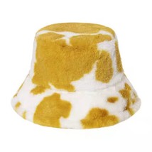 Women&#39;s Bucket Hat Plush  Hats for Femme Outdoor Keep Warm Autumn Winter Korean  - £151.52 GBP