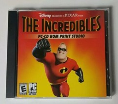 The Incredibles Print Studio PC CD ROM Disney Pixar - £5.30 GBP